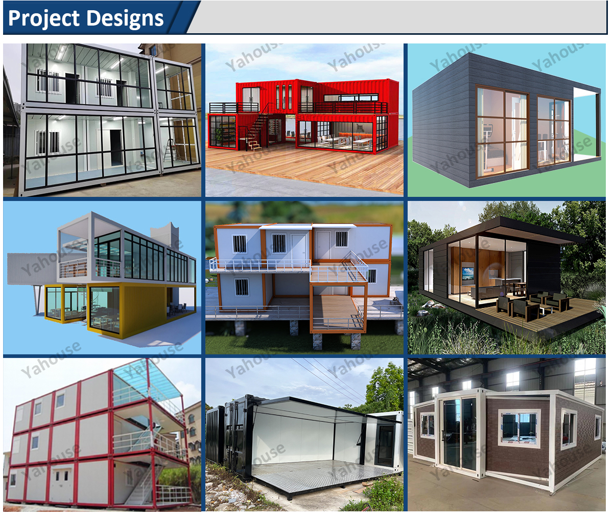 2023 Hot Sell Multifunction Prefabricated Container Home Prefab Home Luxury Prefab House