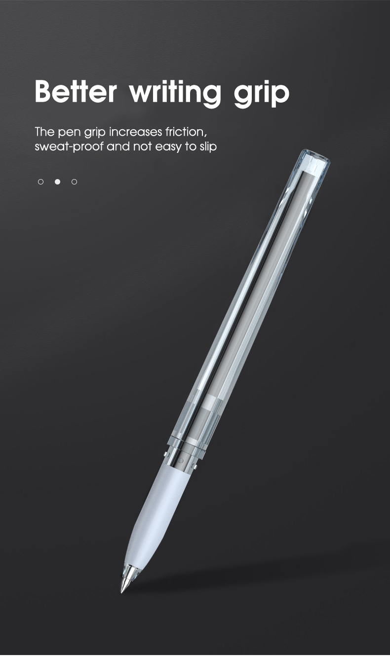 Ручка гелевая BEIFA GPF0164 0.5мм черные чернила