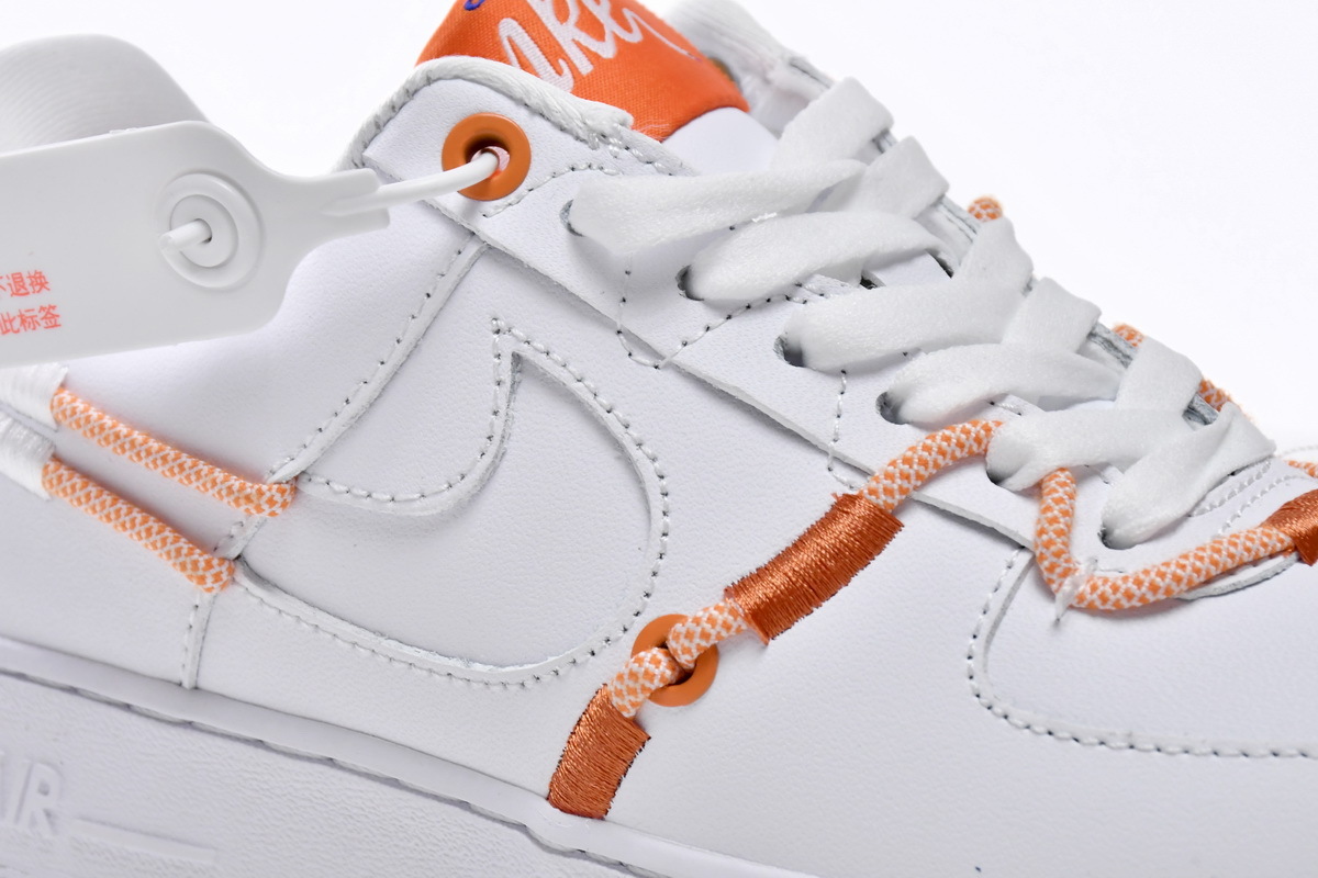 OG Air Force 1 Low White and Safety Orange，DH4408-100