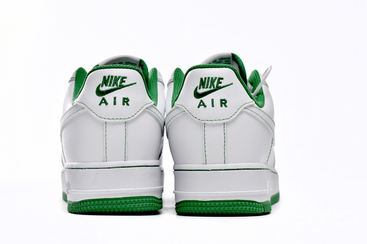 OG Air Force 1 Low Contrast Stitch White Pine Green,CV1724-103