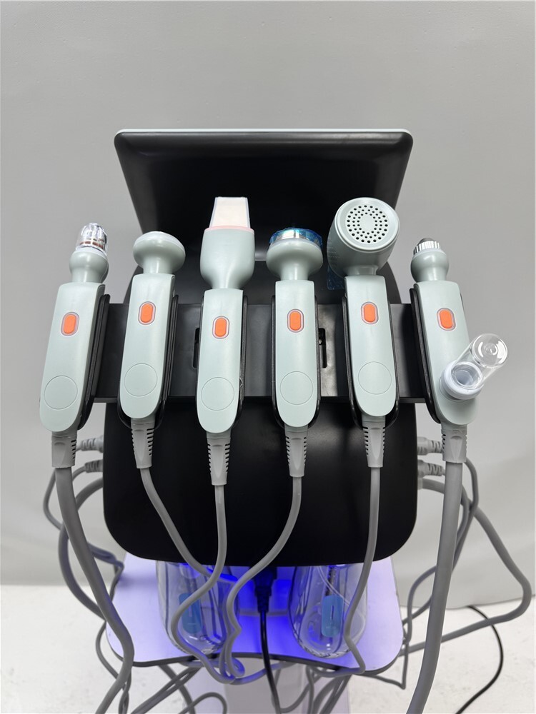 最終値下げ！多機能美顔器 6in1 ハイドラフェイシャル H2O2 TM_QY6_0_Pro_6_in_1_Ultrasonic