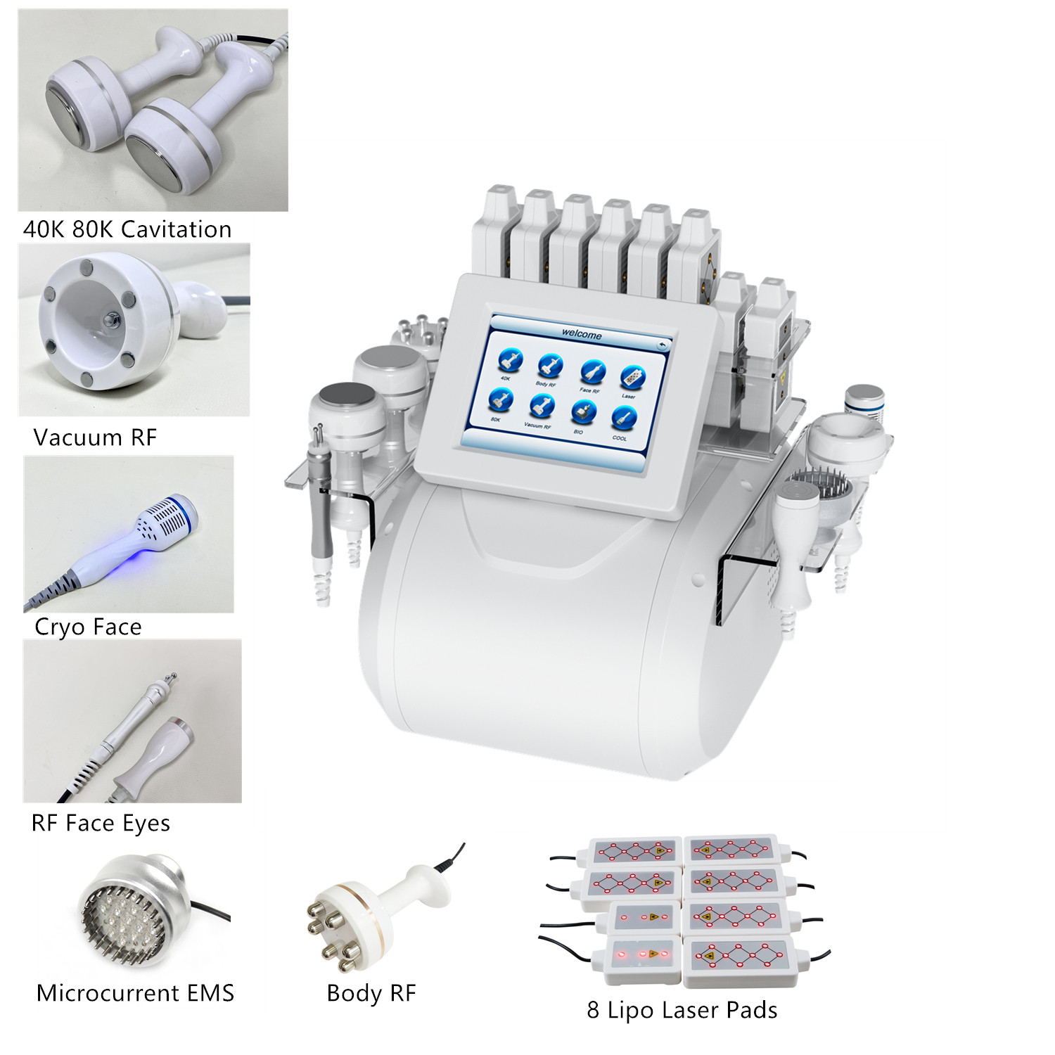 40K 80K cavitation machine