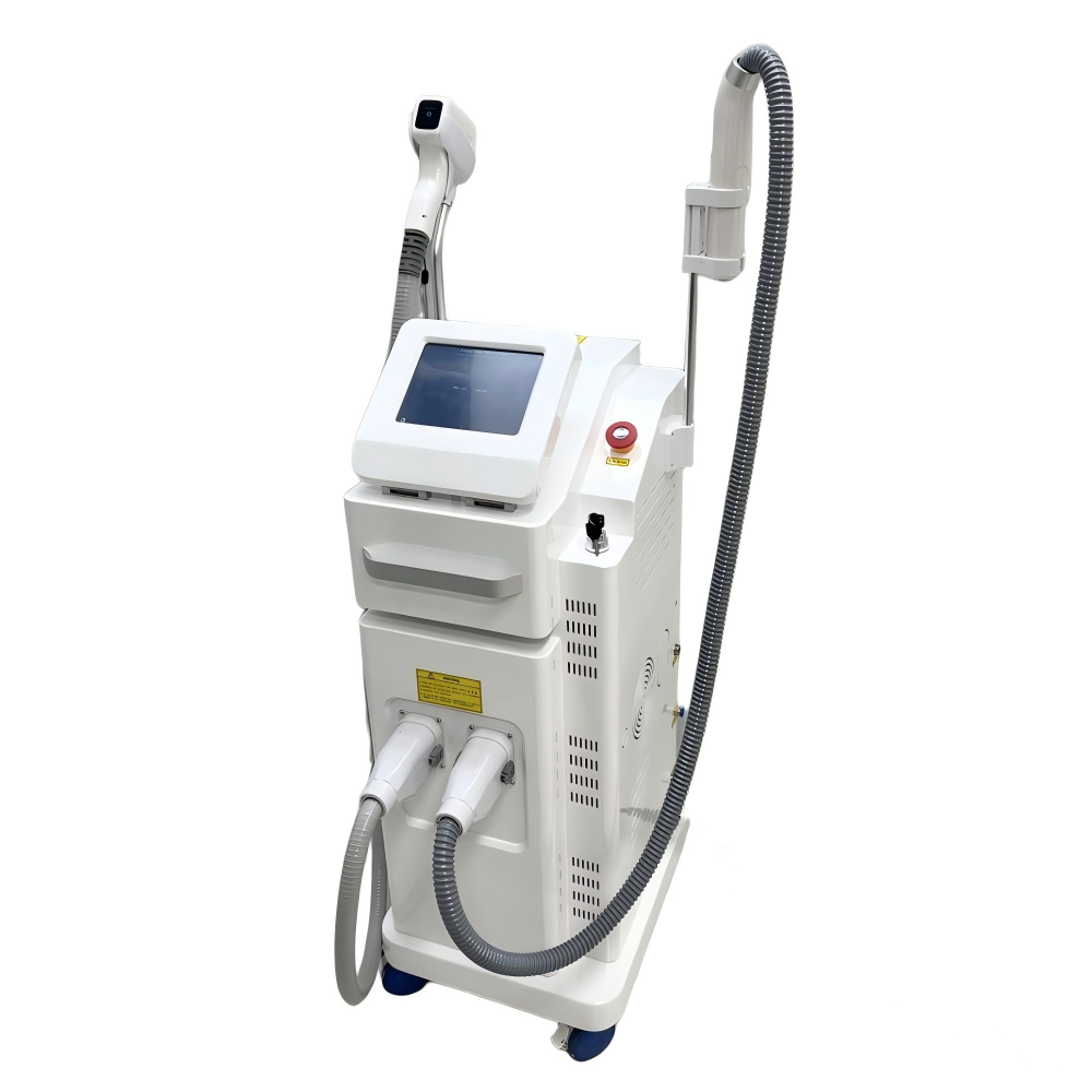 Appareil D'épilation Laser 3 Longueurs D'onde 755nm/808nm/1064nm - 2 En 1 - Poids 32kg
