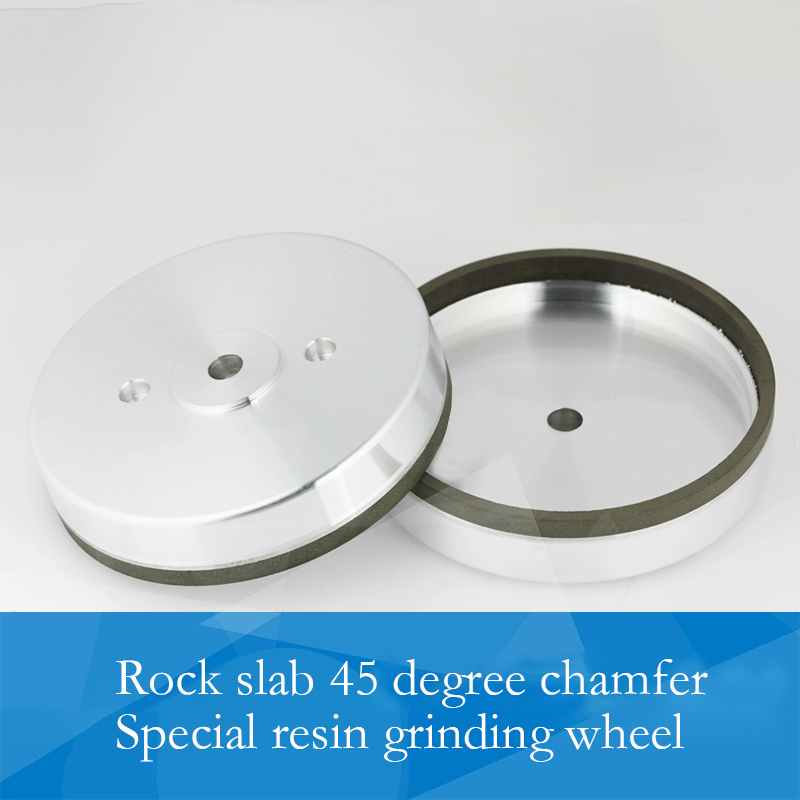 Special grinding wheel for rock plate 45 degree chamfer grinding wheel