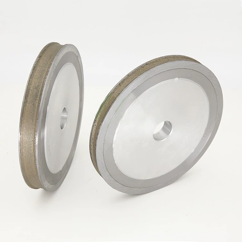 Special-shaped machine grinding wheel 150*22 hole special-shaped straight edge diamond wheel angular chamfered diamond sintered glass grinding wheel  