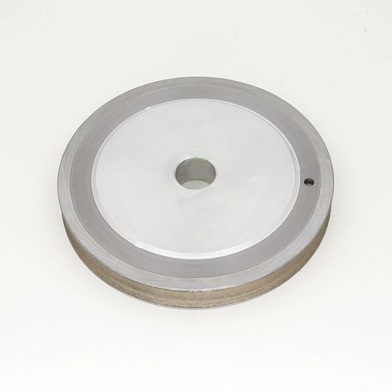 Special-shaped machine grinding wheel 150*22 hole special-shaped straight edge diamond wheel angular chamfered diamond sintered glass grinding wheel  