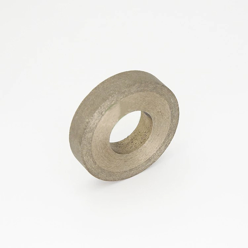 Small diameter 50*22*10 bronze sintered glass diamond grinding wheel 5 cm flat type flat edge diamond wheel  