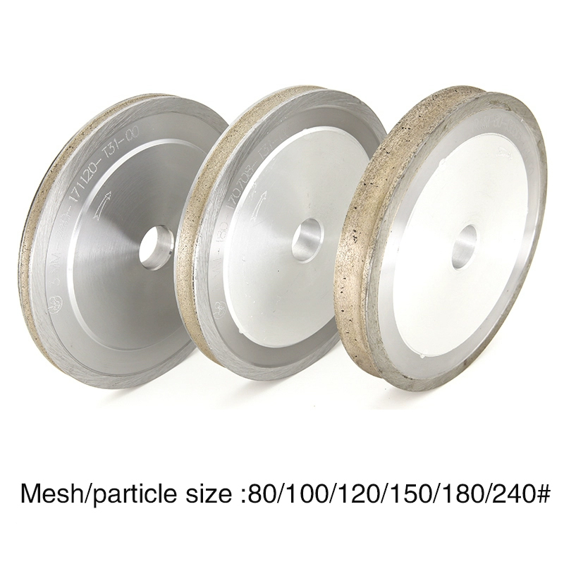Round edge diamond wheel special-shaped machine Round edge glass grinding wheel Round edge machine Diamond wheel 150mm arc groove emery wheel  