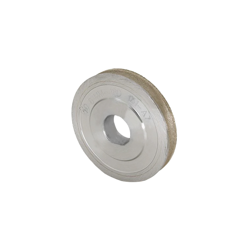 10cm diameter round edge diamond wheel 80mm bronze sintered circular edge diamond wheel glass shaped chamfering machine wheel  