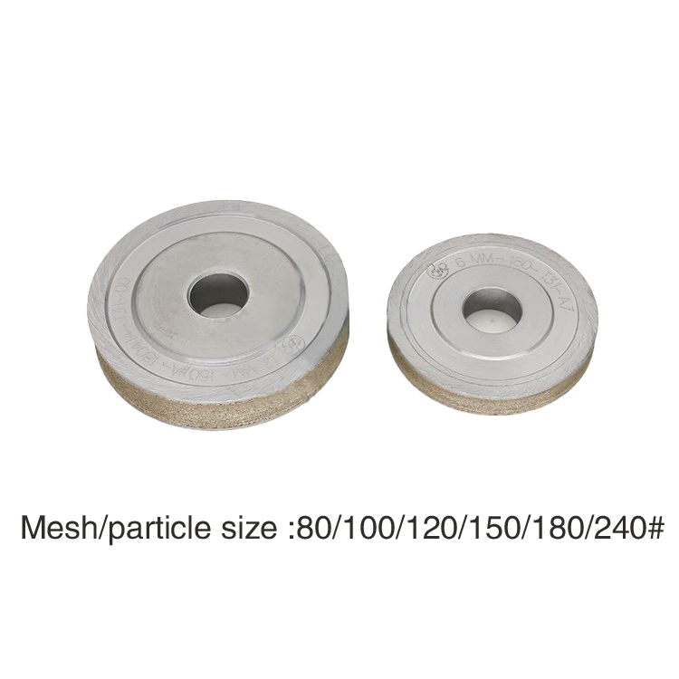 80mm100mm special-shaped straight edge diamond wheel trapezoidal groove edge glass grinding wheel special-shaped grinding wheel  