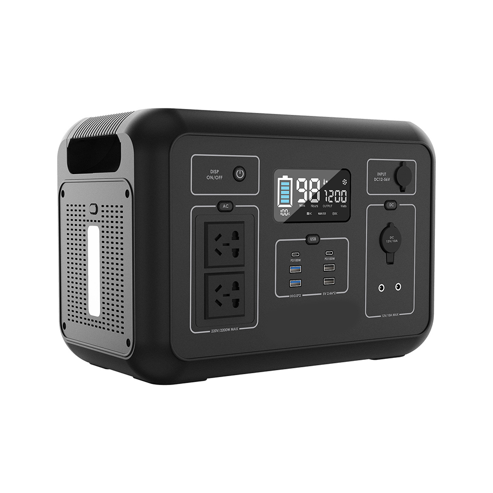 Camping Solar Energy Generators Charging Portable Power Station 2000W