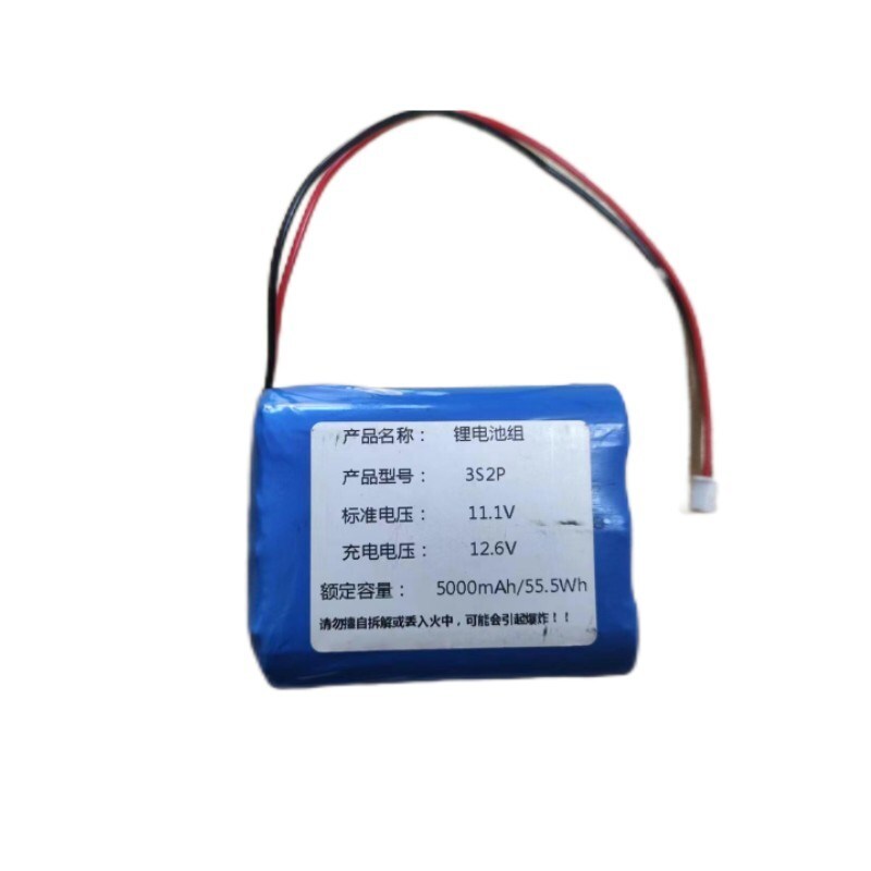 Rechargeable Lithium Ion Cells 18650 3.7V 1s 18650 Battery Pack 1500mAh 2500mAh 3000mAh with Connector, PCB, Ntc