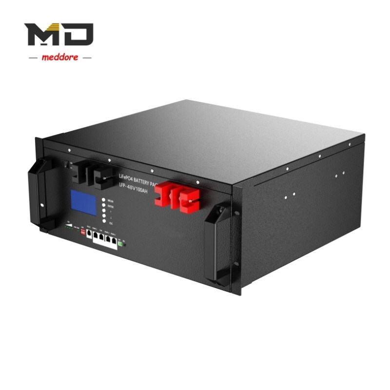 Rack-Mounted 48V100ah LiFePO4 Energy Storage Battery for Solar Energy System