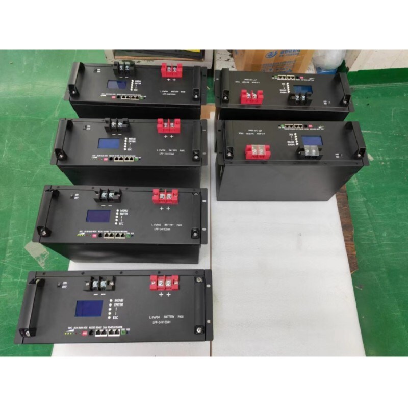 Rack-Mounted 48V100ah LiFePO4 Energy Storage Battery for Solar Energy System