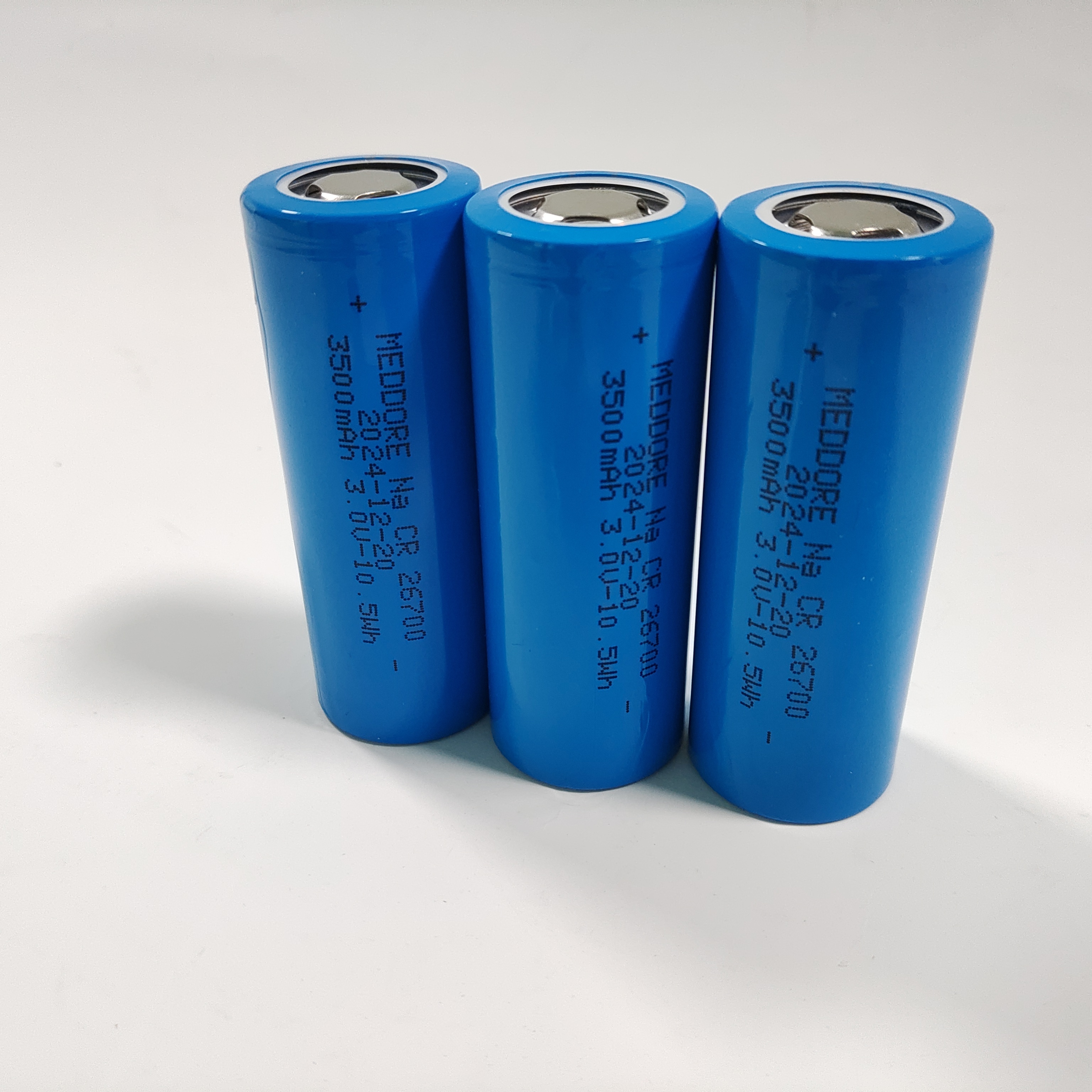 Meddore Na Ion 26700 3.1V 3500mAh 3200mAh  Long Cycles Rechargeable Na Ion Cells Sodium Ion Battery