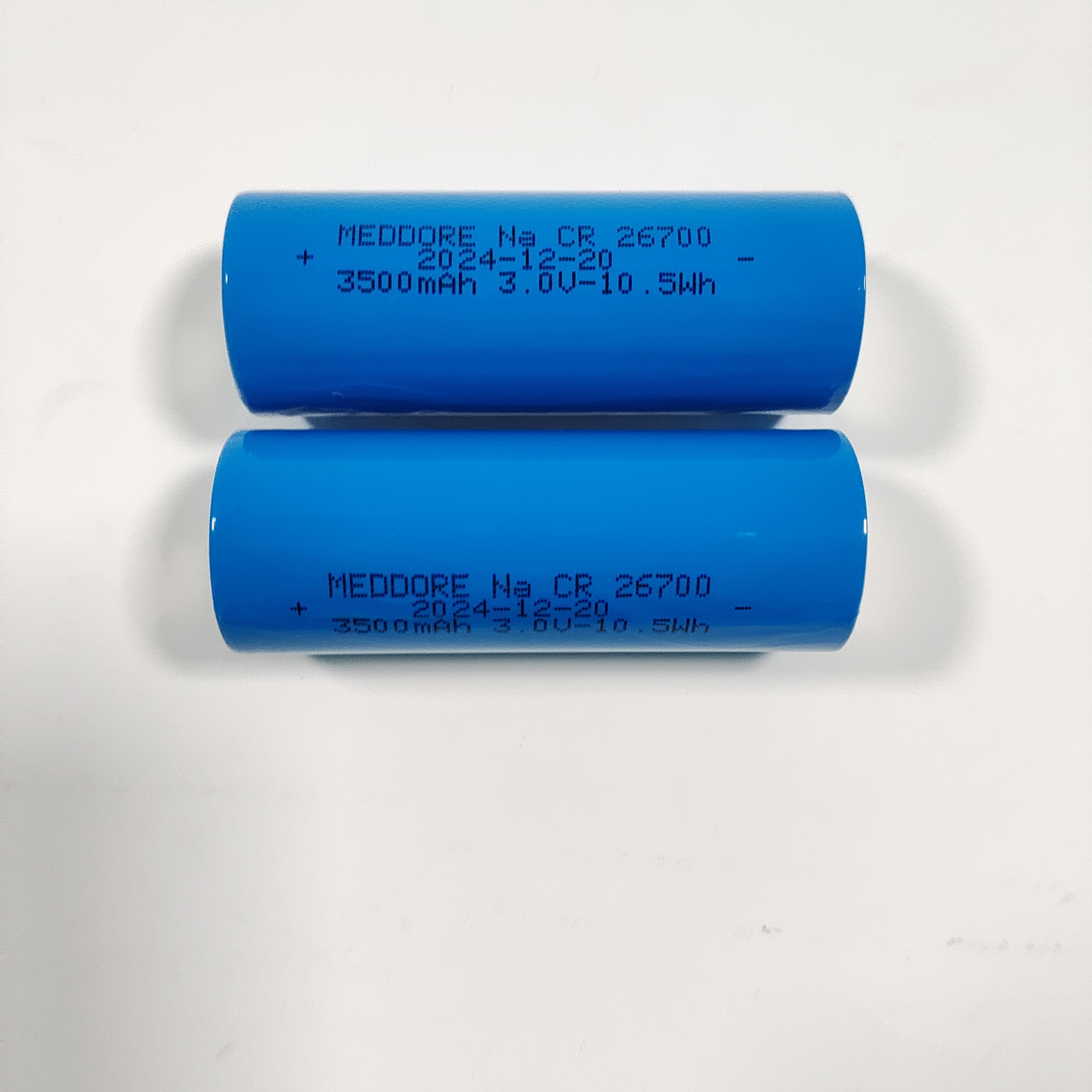 Meddore Na Ion 26700 3.1V 3500mAh 3200mAh  Long Cycles Rechargeable Na Ion Cells Sodium Ion Battery