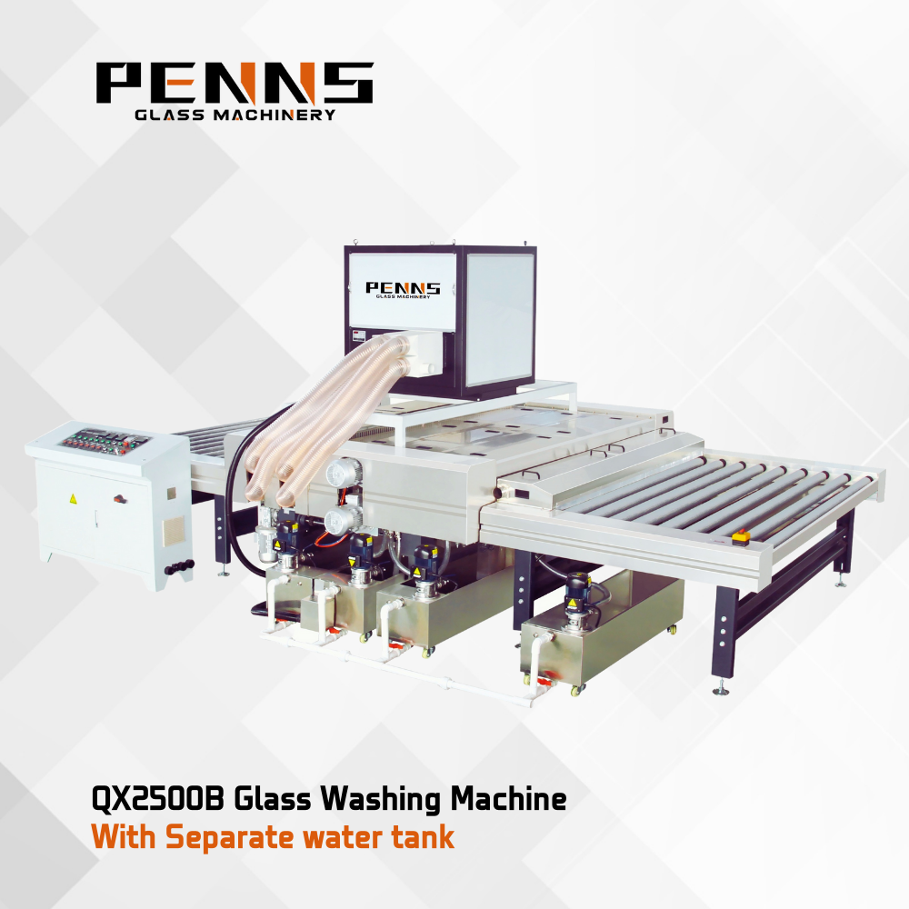 Glass washing washer and dryer drying machine