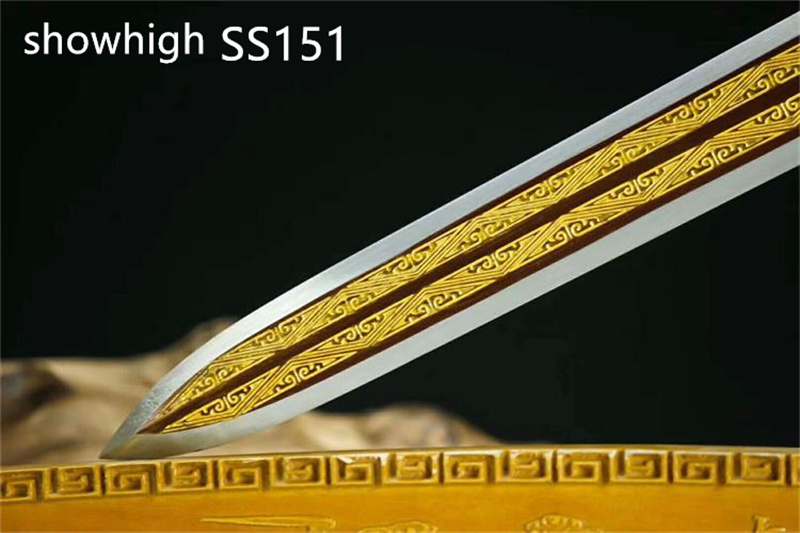 handmade high carbon steel chinese dagger swords ss151