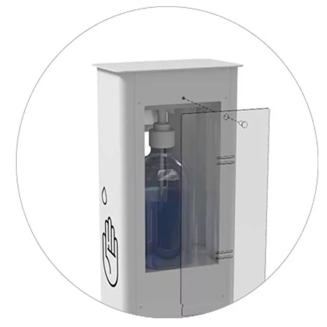 SD-007 Foot Pedal Soap Dispenser Touchless Standing Foot Operated Hand Soap Dispenser  