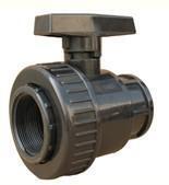 Female threaded pp ball valve 3/4" pvc single union ball valve For Agriculture Irrigation