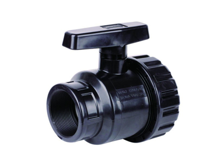 Female threaded pp ball valve 3/4" pvc single union ball valve For Agriculture Irrigation