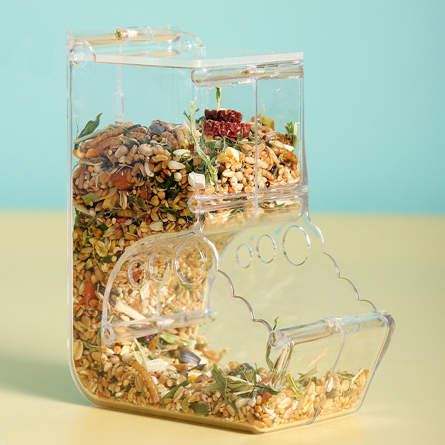 Hamster food storage clearance