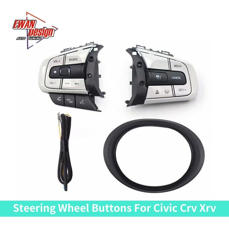 Steering Wheel Key Buttons for Civic Crv Xrv