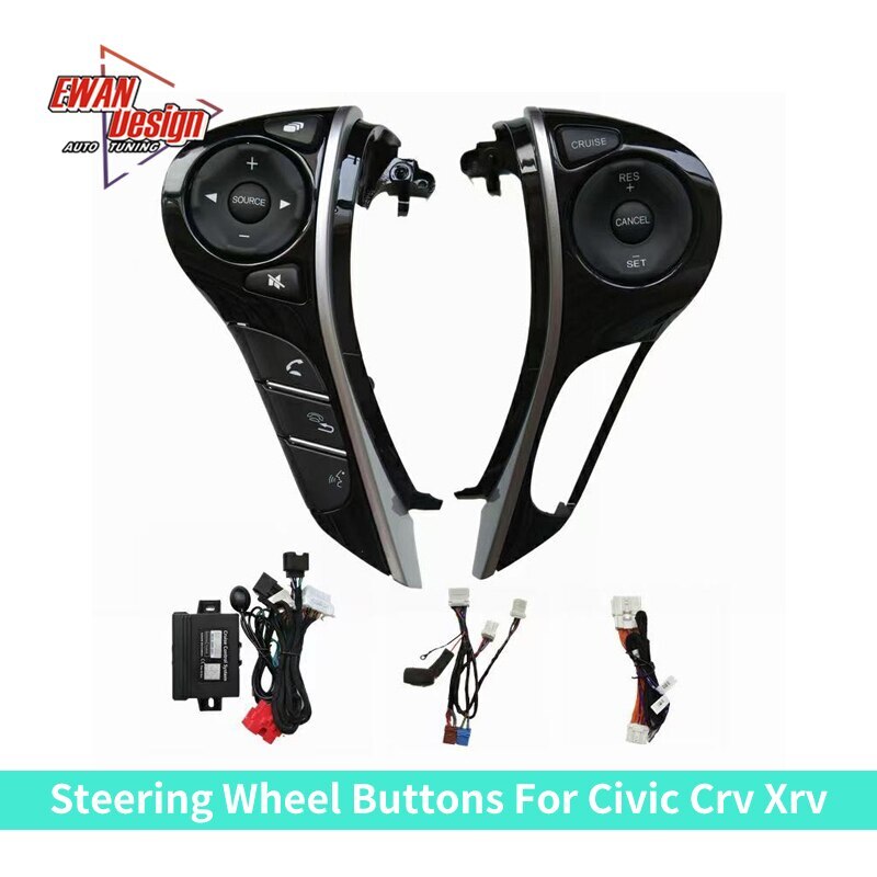 Steering Wheel Key Buttons for Civic Crv Xrv