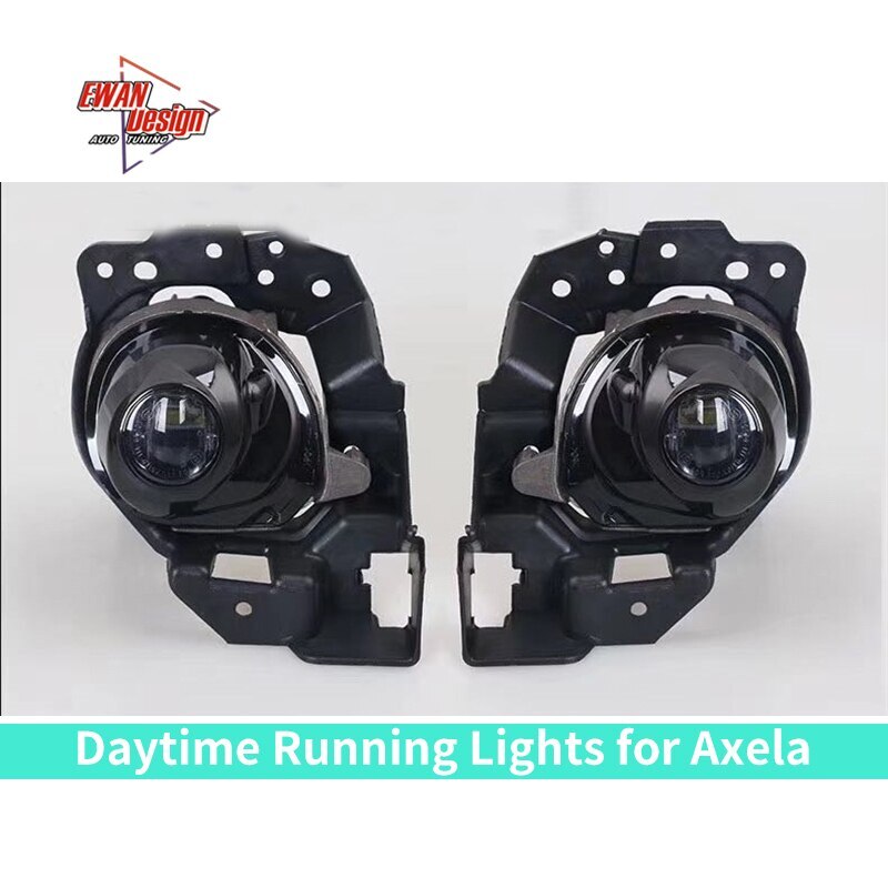 1/Set 2PCS New Type Style Light DRL Fog Lamp  For Axela 2016 - 2019