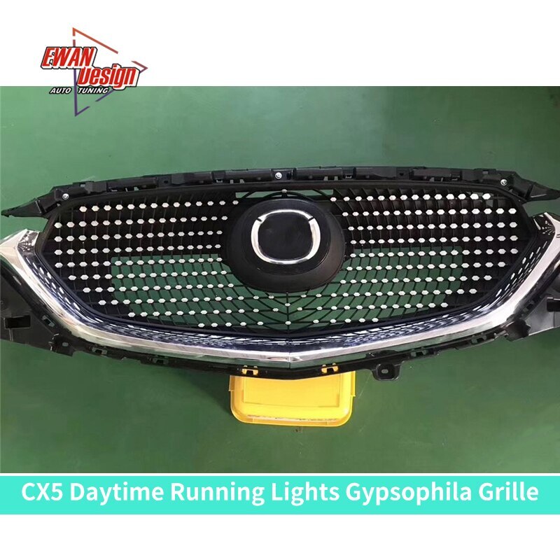 New Type Style Light Assembly 2022 Style Daytime Running Lights Light Lens LED Streamer For CX5 2015 2017