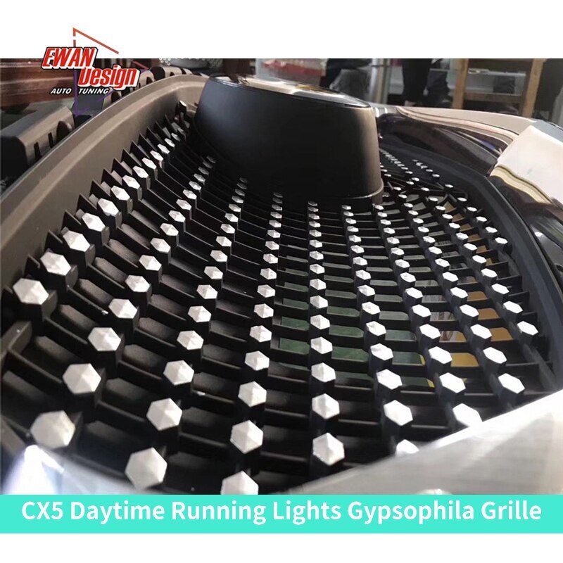 New Type Style Light Assembly 2022 Style Daytime Running Lights Light Lens LED Streamer For CX5 2015 2017