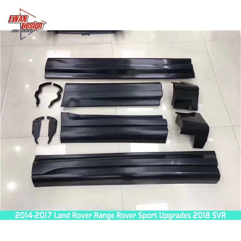 1/Set New Style Body Kit SVR Type Bumper Rear Bumper Side Bumper 2018 Body Kit For Land Rover Range Rover 2013 2017