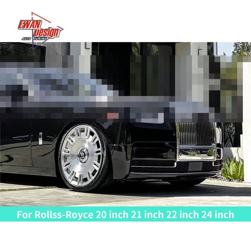 Upgrade Alloy Wheels Hub 20inch 21inch 22inch Rims Tyre Casting Forged Fit For Rolls-Royce