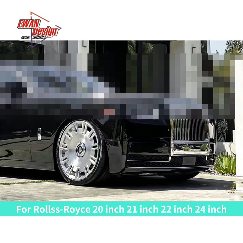 Upgrade Alloy Wheels Hub 20inch 21inch 22inch Rims Tyre Casting Forged Fit For Rolls-Royce
