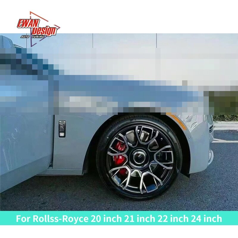 Upgrade Alloy Wheels Hub 20inch 21inch 22inch Rims Tyre Casting Forged Fit For Rolls-Royce
