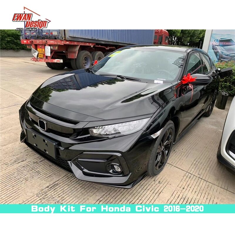 New Type Body Kit New Style Bumper 2016 2020 Upgrade Type R Body Kit for Honda Civic