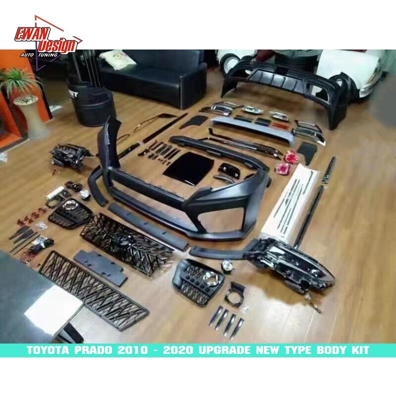 New Type Style Black Hawk Body Kit 2021 Bumper Parts Accessories For Nissan Patrol 2017 - 2020
