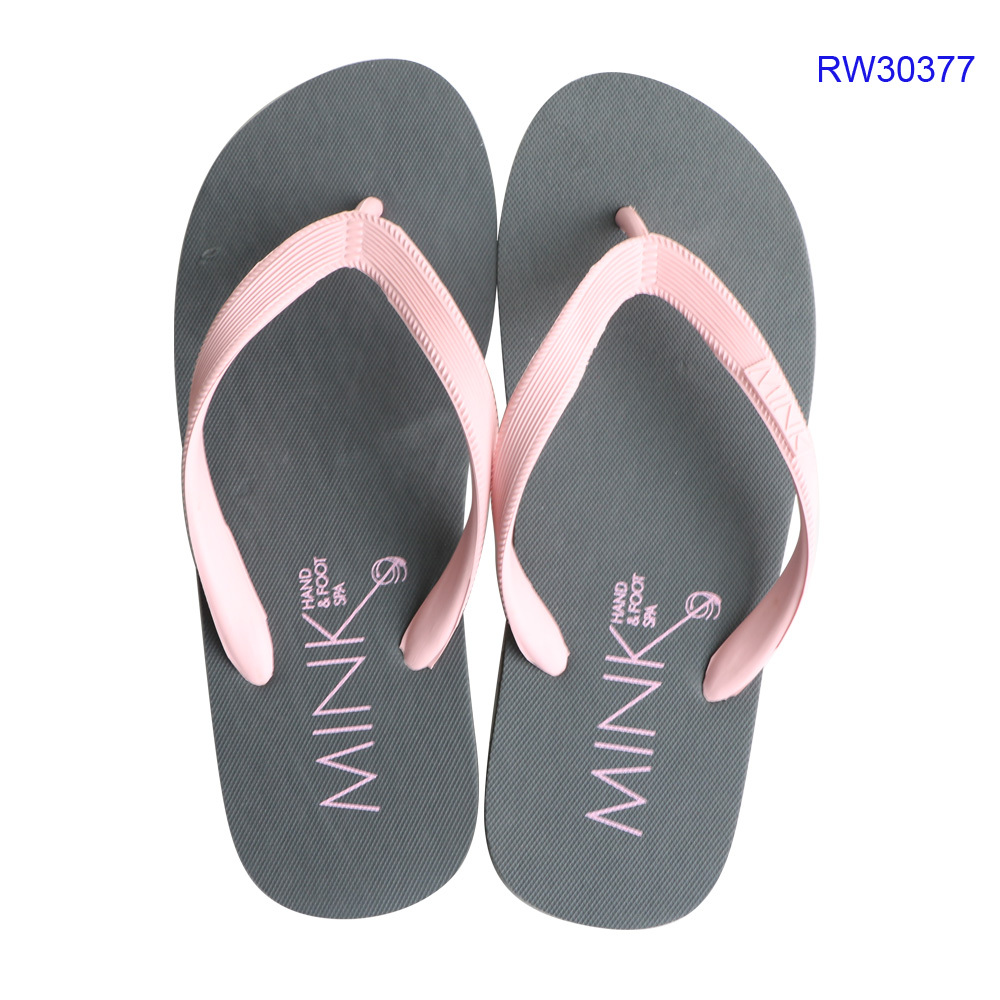 Women's Grey Spa Flip Flops