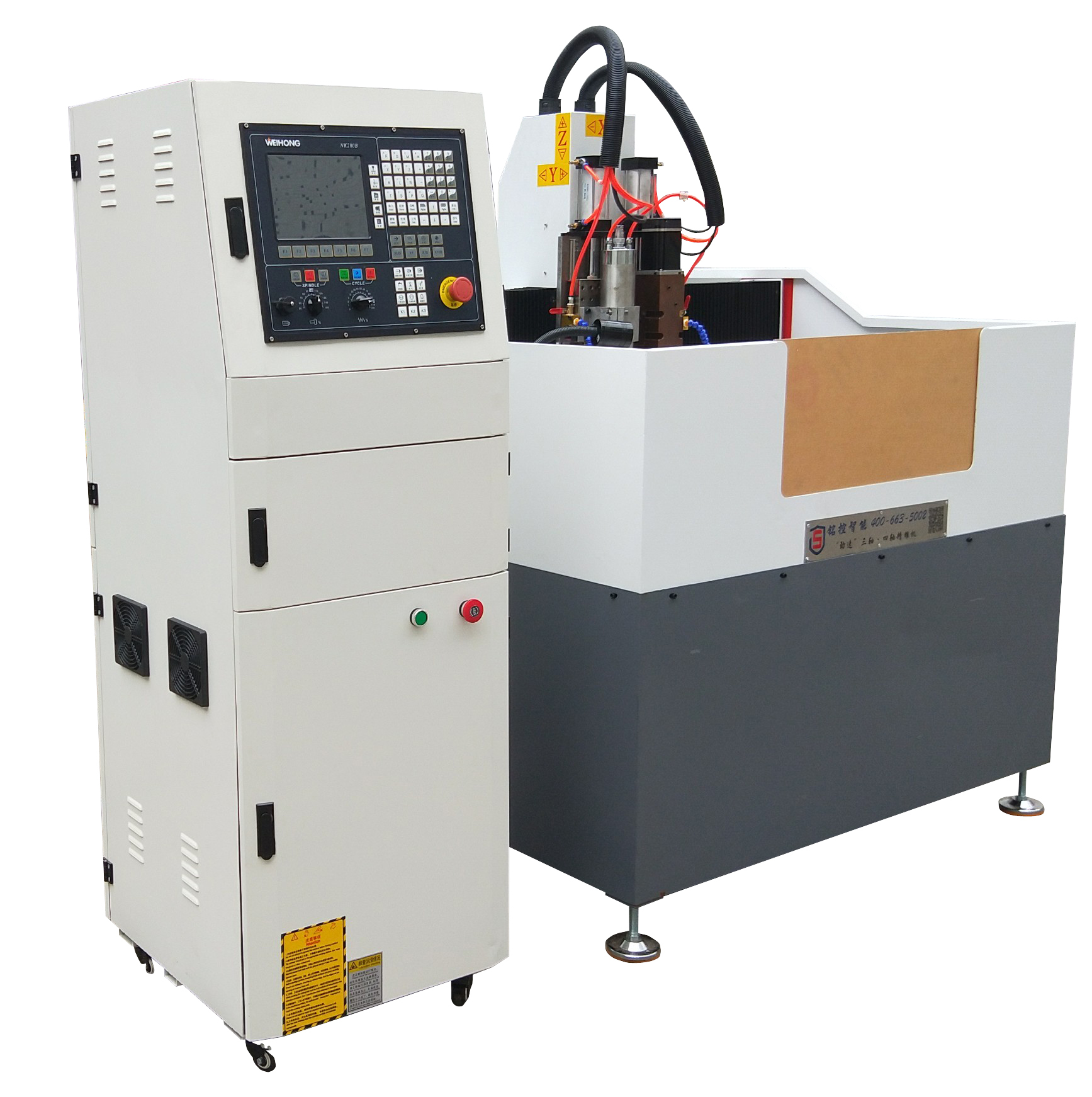 JS-660BT jinsu CNC milling machine double process automatic tool