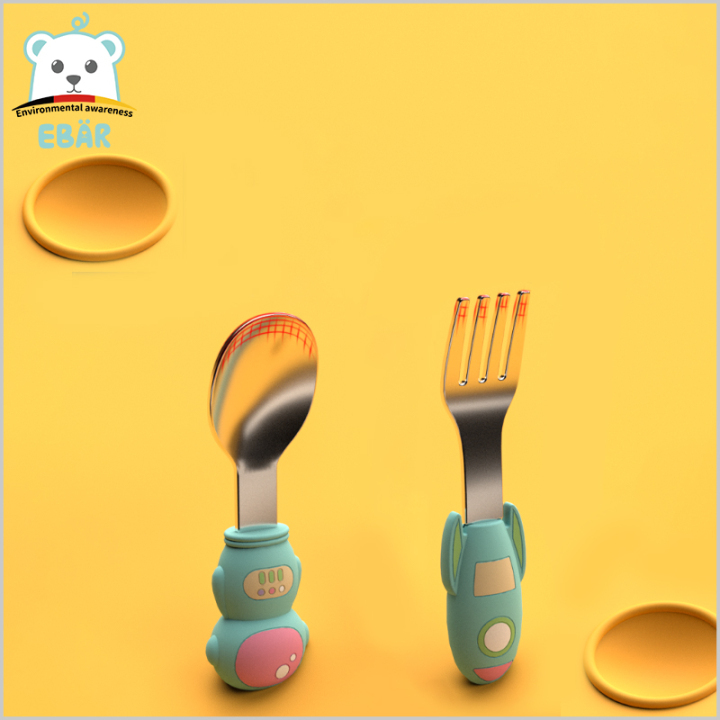 EBÄR Germany  Ebarkids Self feeding cutlery toddler spoon and forks