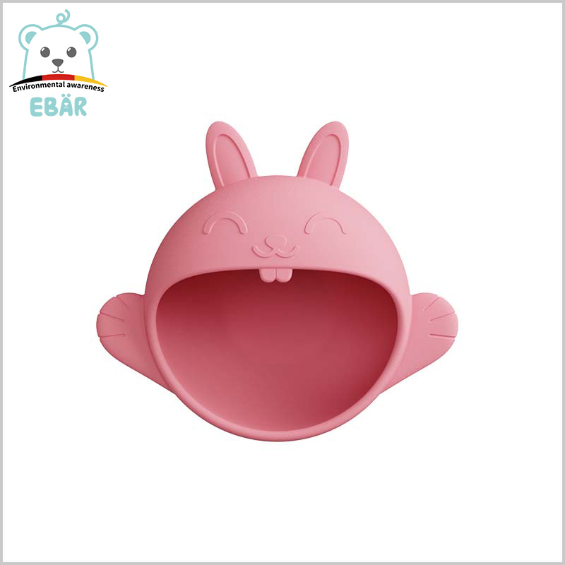 Bunny Silicone Suction Toddler Baby Plates + Spoon – Elk and Friends