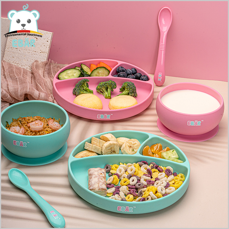 Silicone Toddler Feeding Tableware