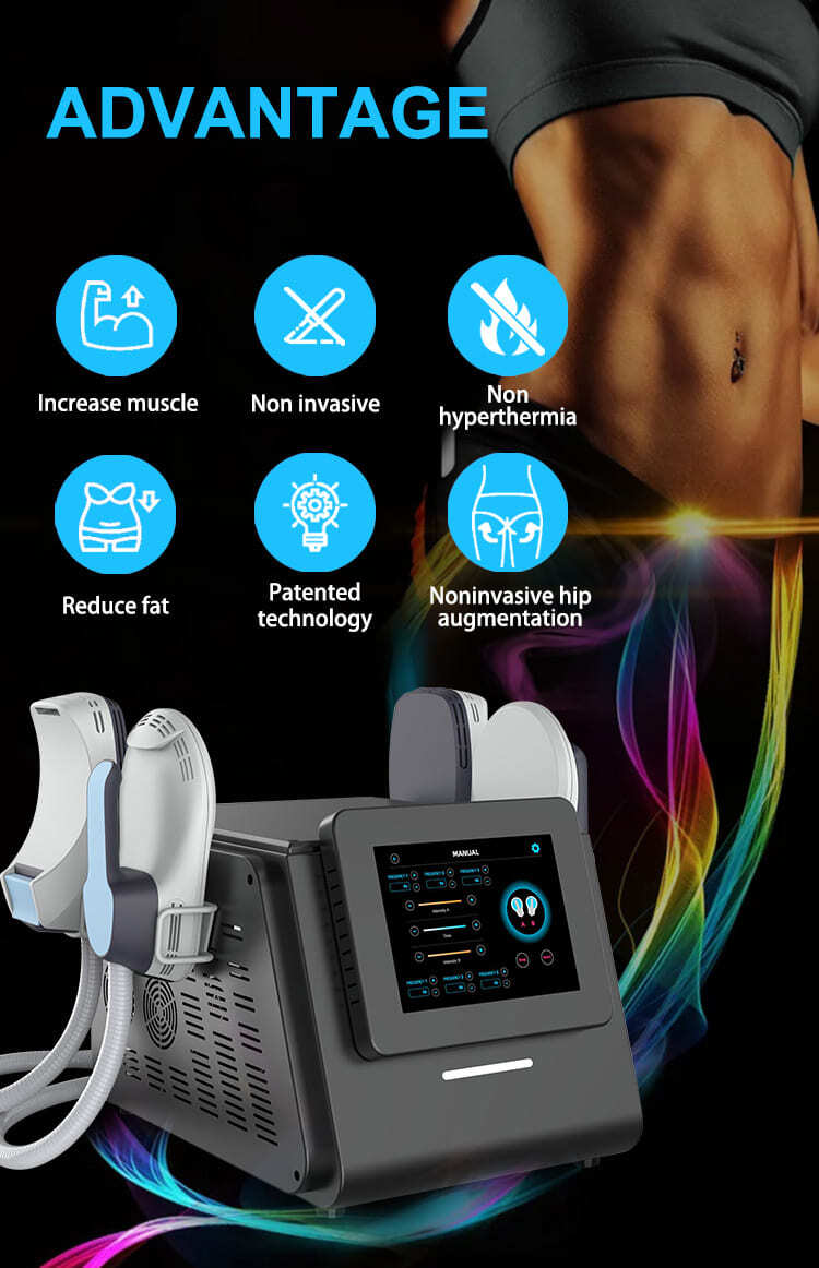 New 4 handles hiemt rf ems muscle stimulation machine for muscle build body sculpting New 4 handles HIEMT RF Machine for sale HIEMT RF machine,EMS sculpting machine