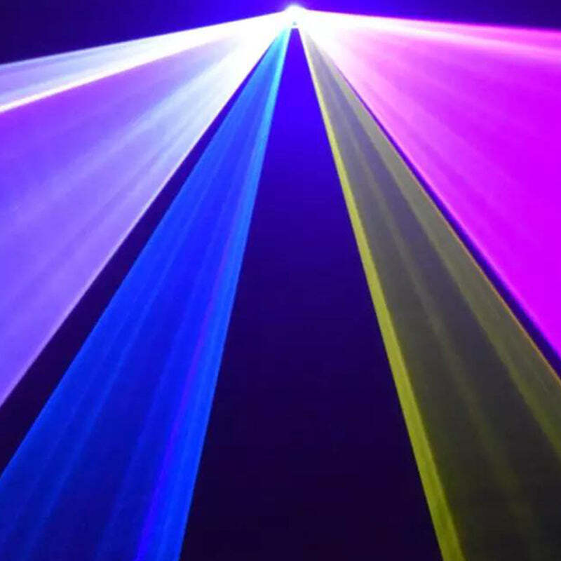 BECEN 2W RGB Dolphin Laser Lights 20Kpps High-speed Laser Projector