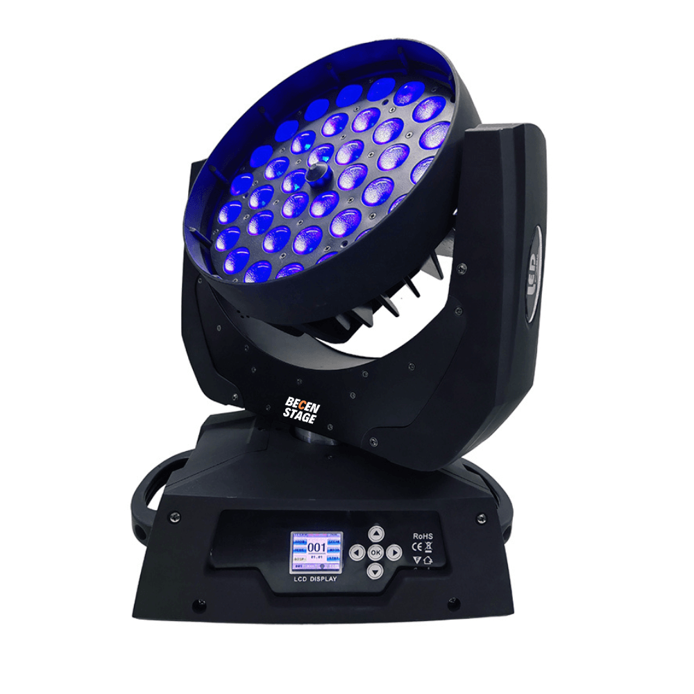 36x6in1 Zoom 10-60 degree Led Moving Head Lightt Show Lighting
