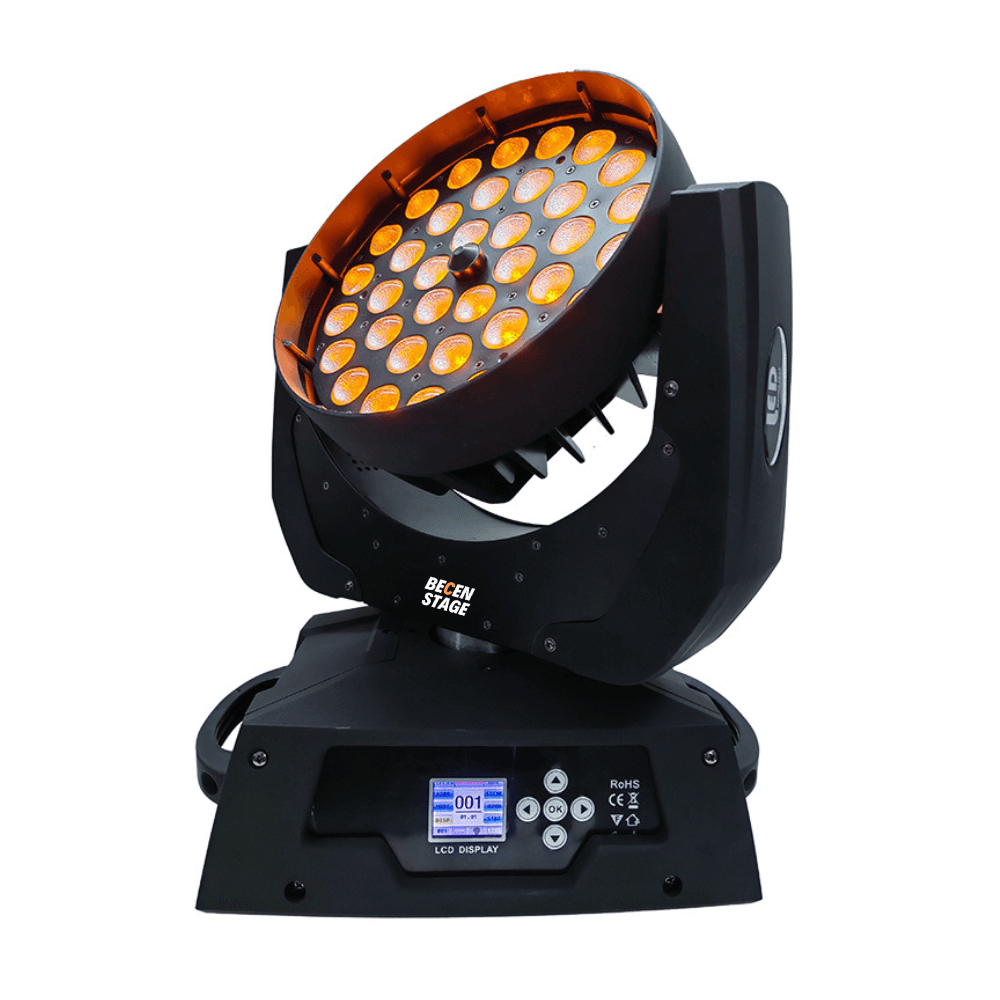 36x6in1 Zoom 10-60 degree Led Moving Head Lightt Show Lighting