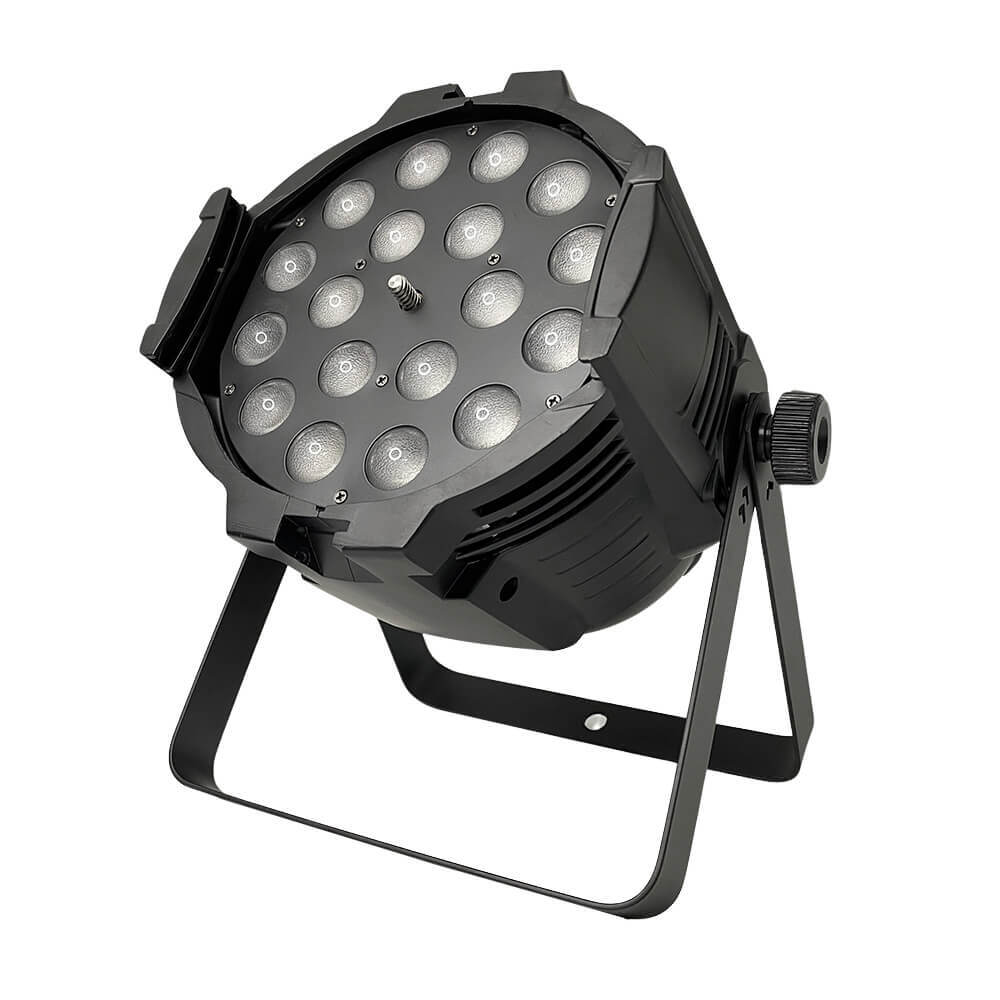 BECEN 18x18W RGBWA UV 6IN1 Zoom Led Par Light Par 64 Led Show Light