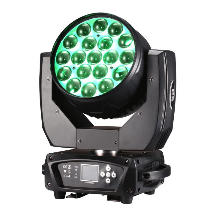 19X15W RGBW 4in1 Zoom Led Moving Head Lights Stage Equipment For