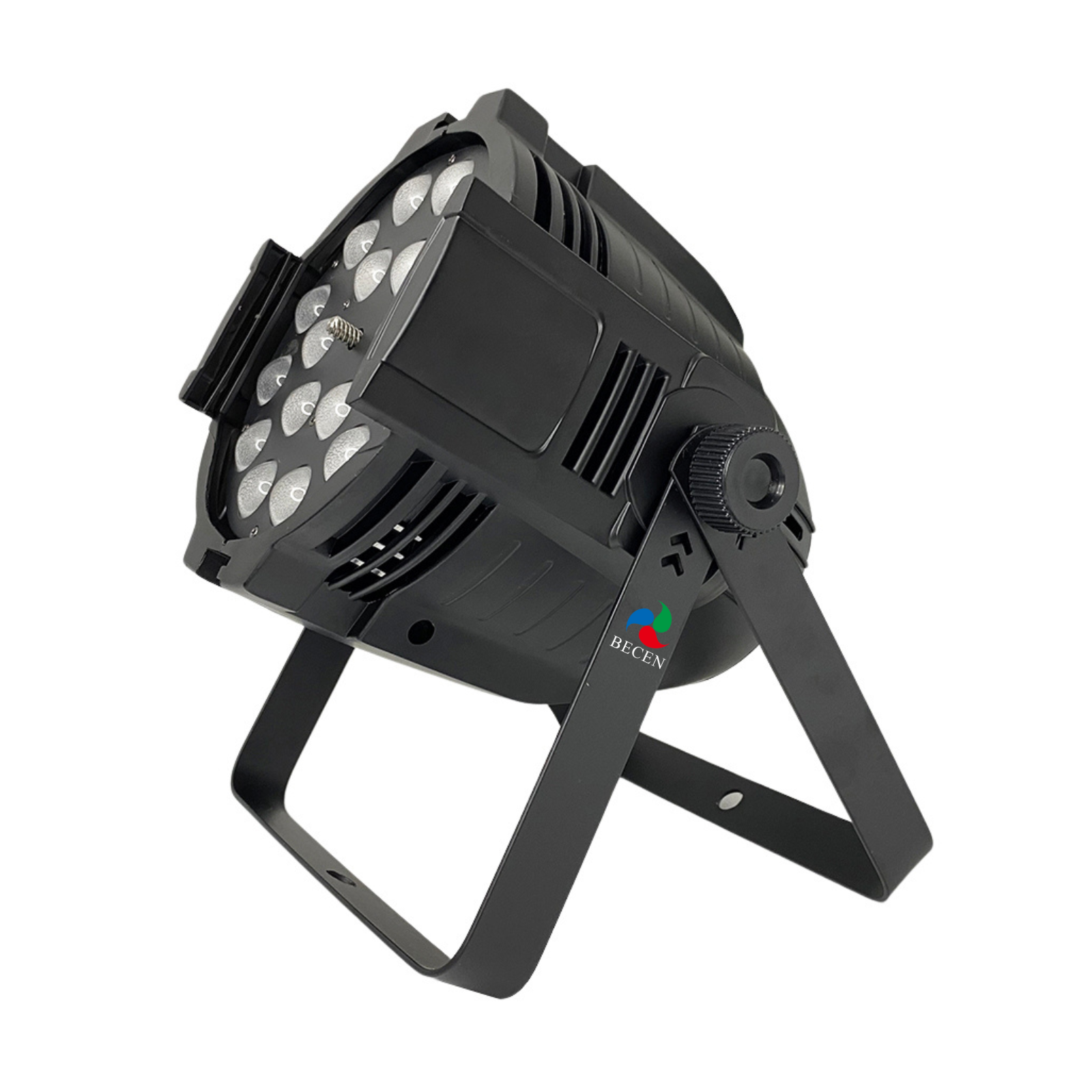 BECEN 18x18W RGBWA UV 6IN1 Zoom Led Par Light Par 64 Led Show Light