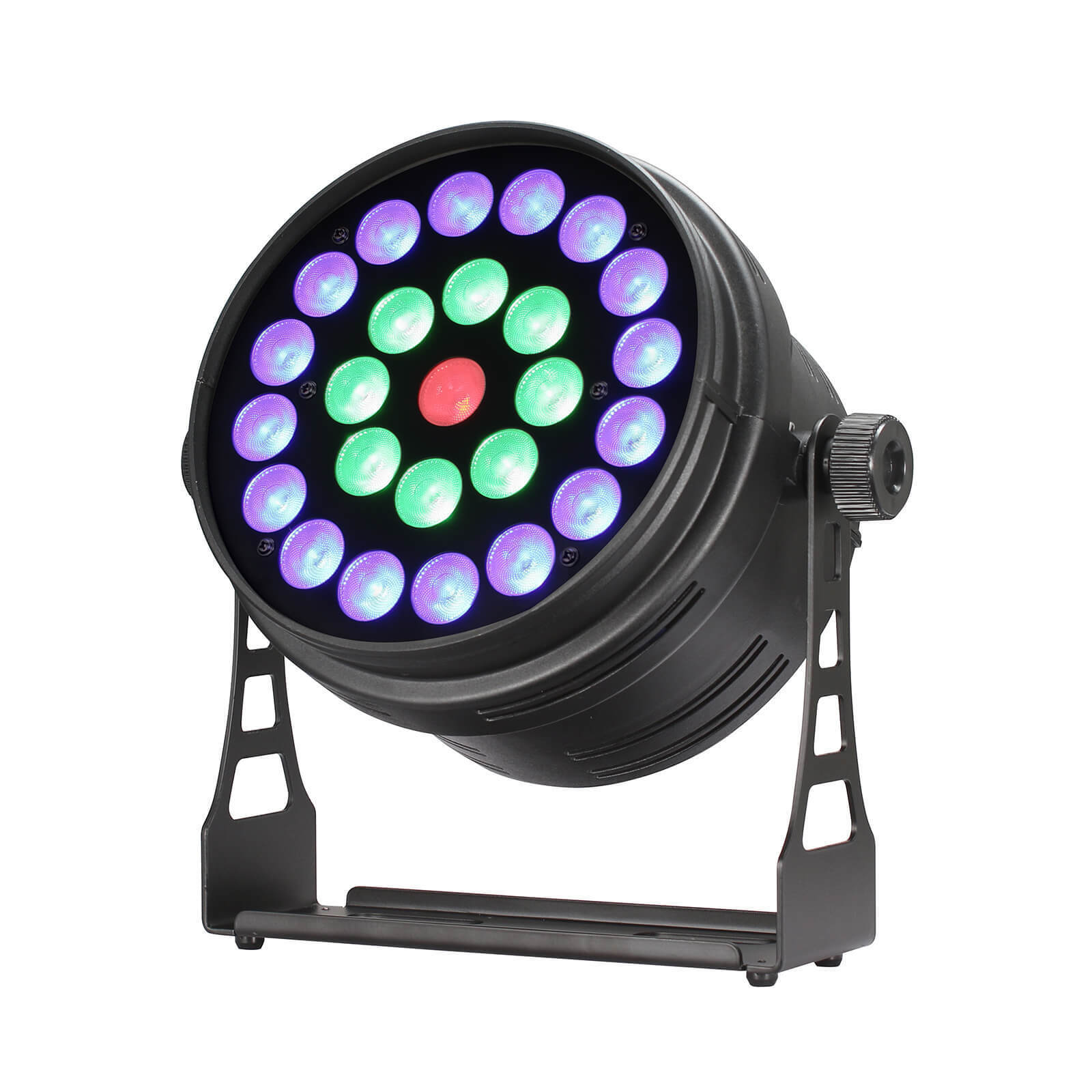 25x12w RGBW 4n1 Led Par Light DJ Show Party Stage Lighting 3 Rings